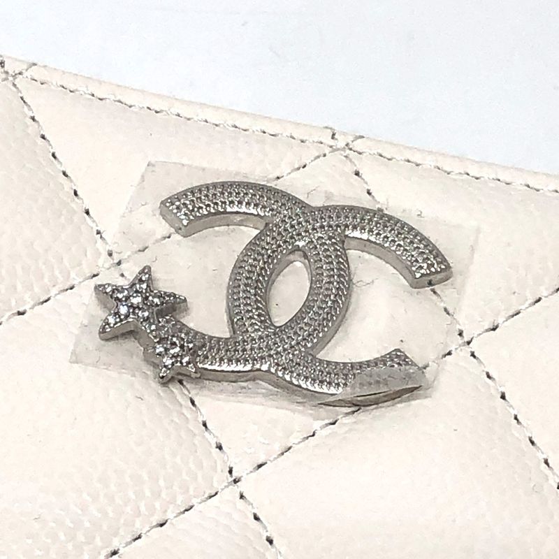 Chanel Star Ap3728 Caviar Leather White — view 7