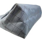 Bottega Veneta Clutch Bag Second Intrecciato Nylon Canvas Gray — view 3