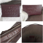 Gucci Shoulder Bag Dark Brown Sima Leather Crossbody — view 9