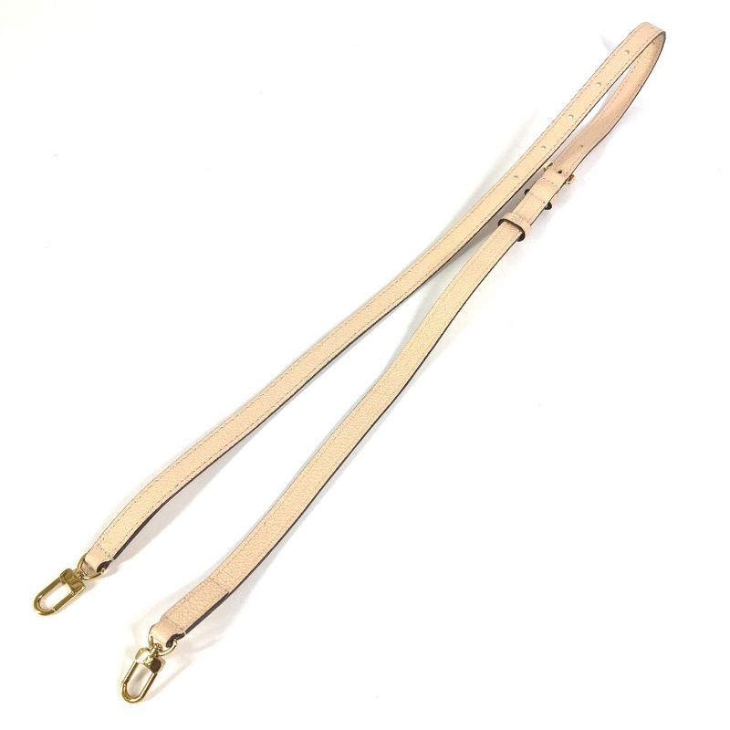 Louis Vuitton Shoulder Strap Leather Beige — view 2