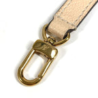 Louis Vuitton Shoulder Strap Leather Beige — view 4