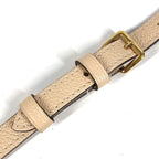 Louis Vuitton Shoulder Strap Leather Beige — view 5