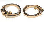 Louis Vuitton Shoulder Strap Leather Beige — view 9