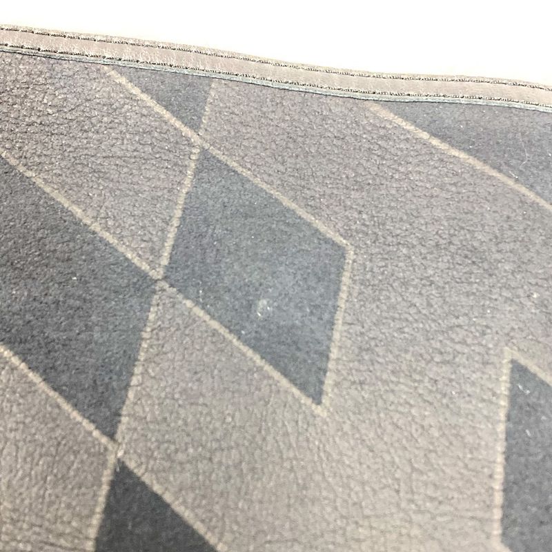 Hermes Scarf Leather Fur Black — view 6