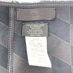 Hermes Scarf Leather Fur Black — view 5