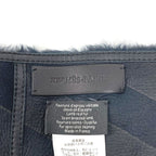 Hermes Scarf Leather Fur Black — view 4