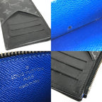 Louis Vuitton Coin Case Card Holder Monogram Eclipse Canvas Black — view 9