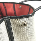 Hermes Tote Bag Garden Party PM Toile Ash Black — view 2