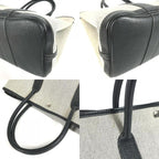 Hermes Tote Bag Garden Party PM Toile Ash Black — view 7