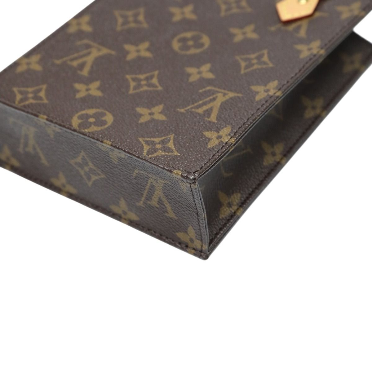 Louis Vuitton Monogram Shoulder Bag Petite Sac Plat — view 8