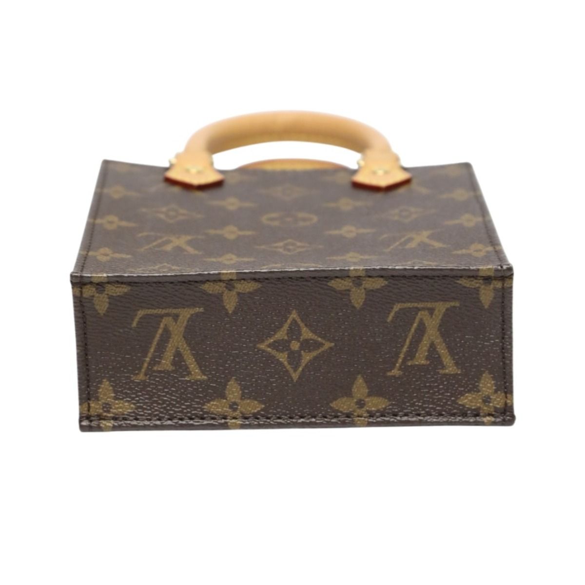 Louis Vuitton Monogram Shoulder Bag Petite Sac Plat — view 6