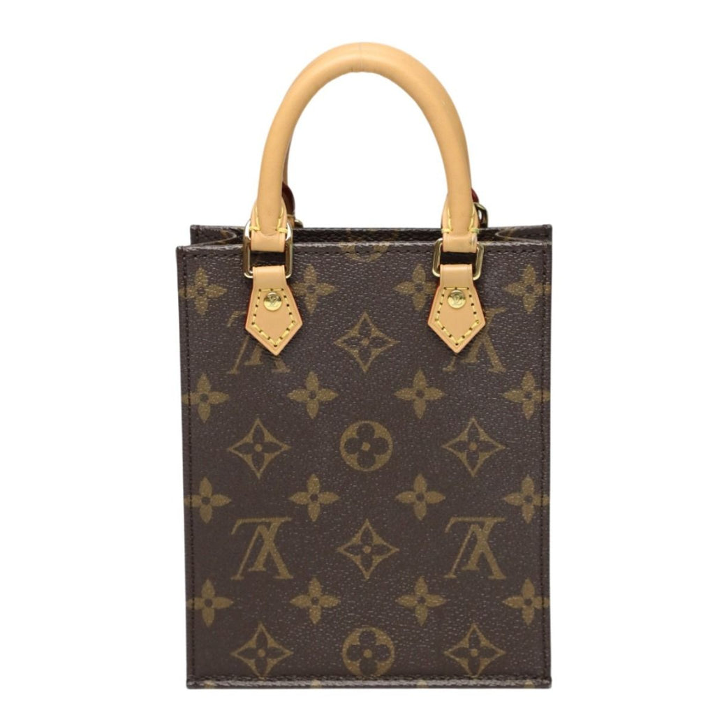Louis Vuitton Monogram Shoulder Bag Petite Sac Plat — view 2