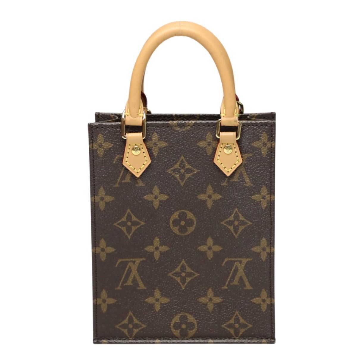 Louis Vuitton Monogram Shoulder Bag Petite Sac Plat — view 2