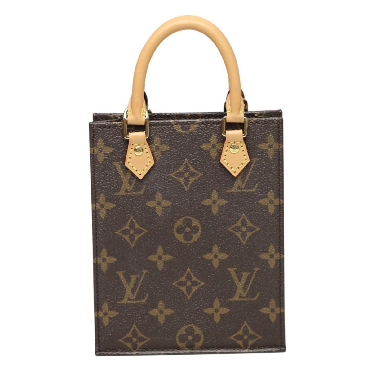 Louis Vuitton Monogram Shoulder Bag Petite Sac Plat — view 3