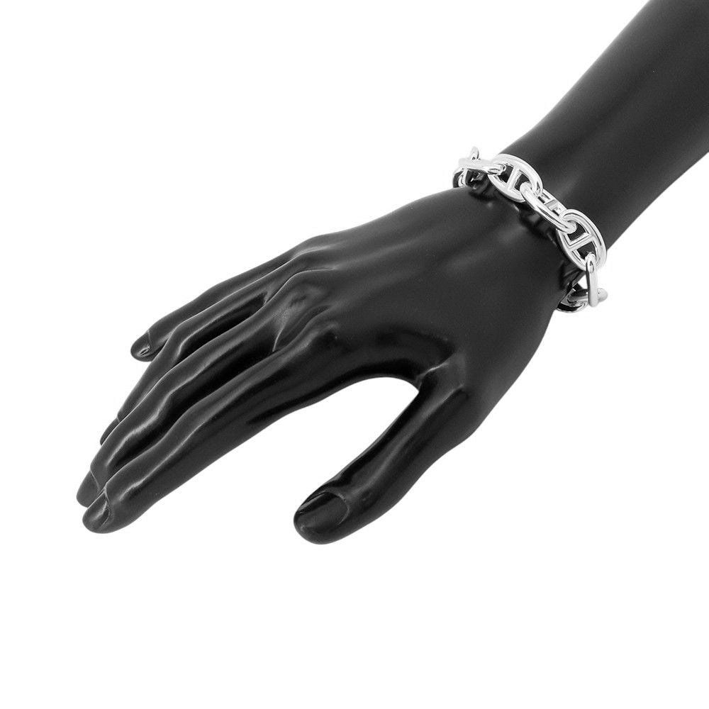 Hermes Bracelet Chaine D'ancre GM 11 Links Silver — view 3