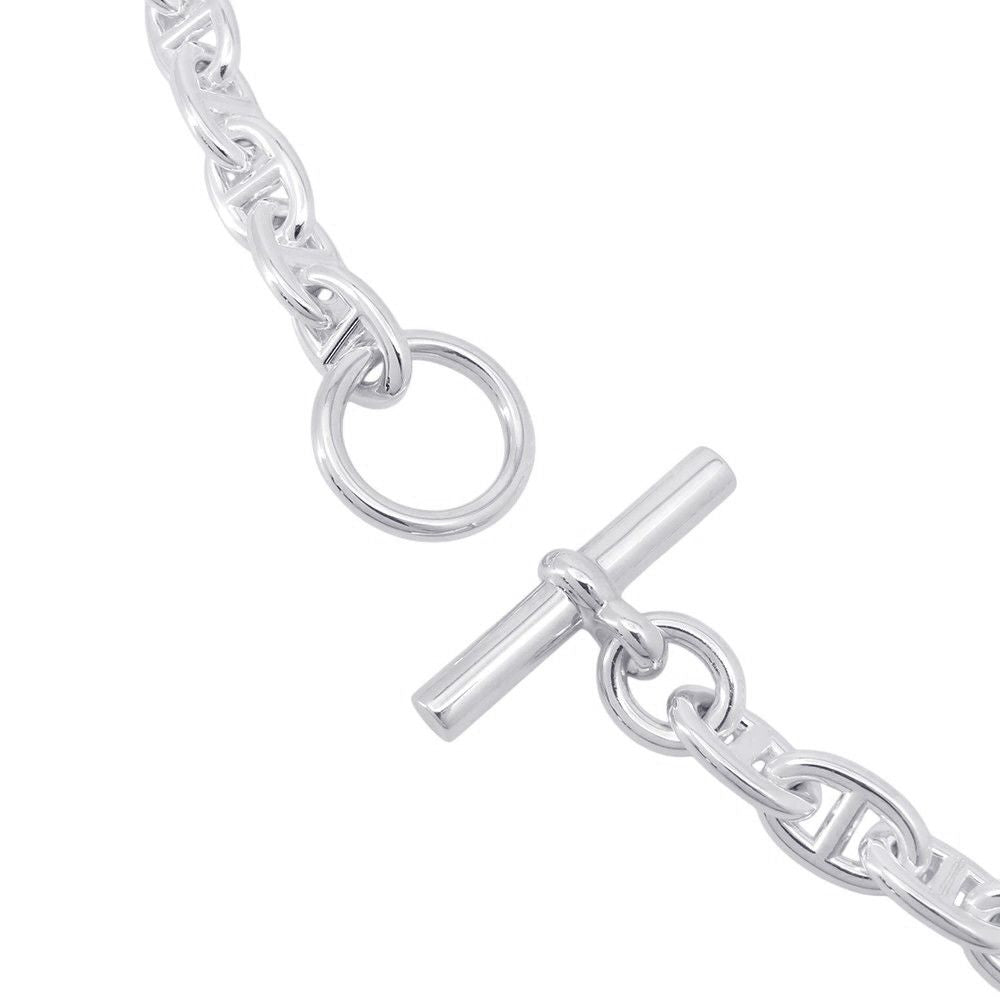 Hermes Necklace Chaine D'ancre PM 43 Links Silver — view 4
