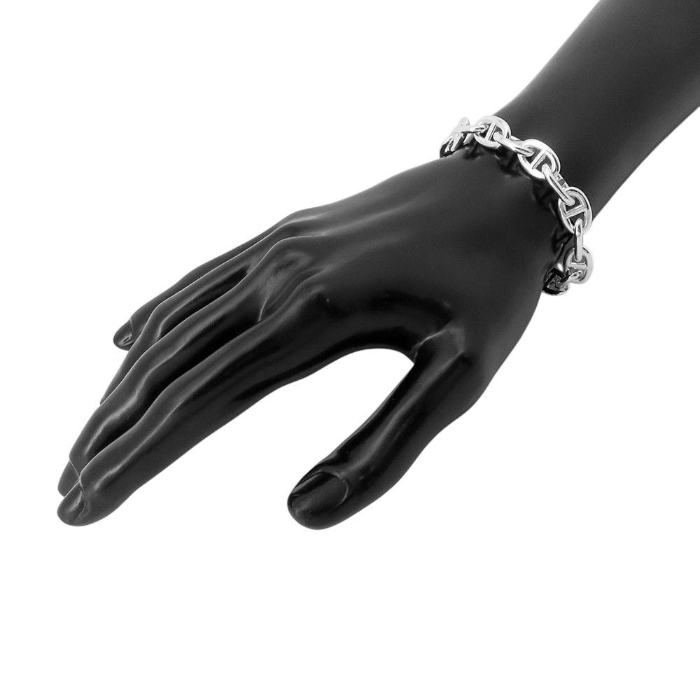Hermes Bracelet Chaine D'ancre PM 16 Links Silver — view 3