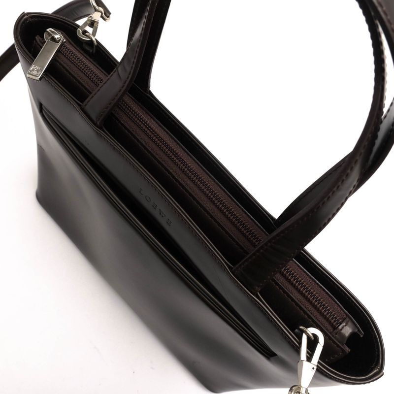 Loewe Bag Tote Women Leather Bronze — view 5