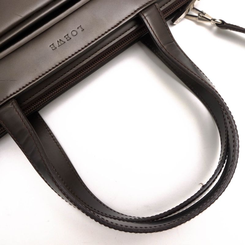 Loewe Bag Tote Women Leather Bronze — view 7