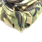 Saint Laurent Paris Backpack Multi Pockets Camouflage Canvas Leather — view 5
