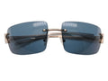Celine Sunglasses Eyewear SC Triomphe Rhinestone Green Gold