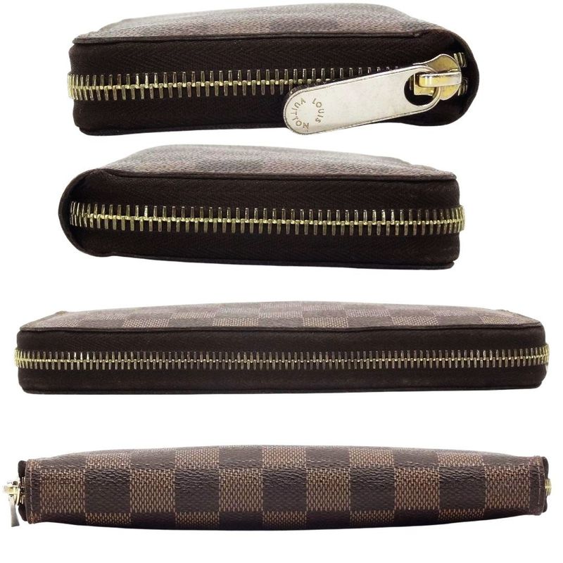 Louis Vuitton Zippy Wallet Damier Long Brown — view 3
