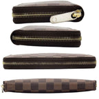 Louis Vuitton Zippy Wallet Damier Long Brown — view 3