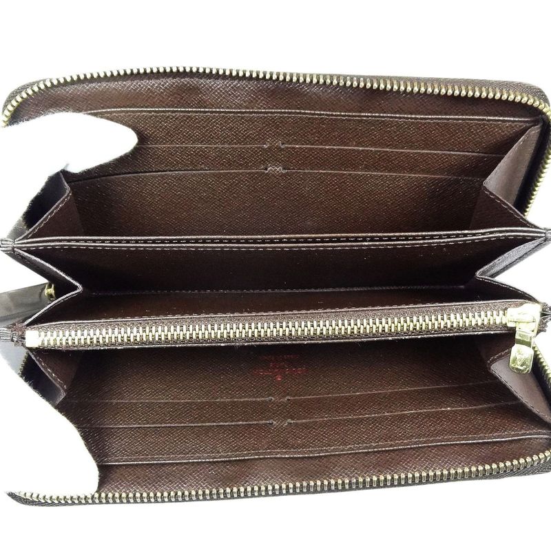 Louis Vuitton Zippy Wallet Damier Long Brown — view 9
