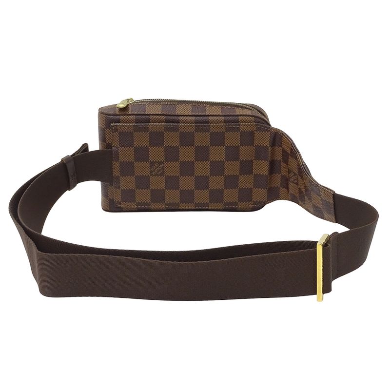 Louis Vuitton Bag Damier Body Waist Geronimos Brown — view 2