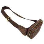Louis Vuitton Bag Damier Body Waist Geronimos Brown — view 4