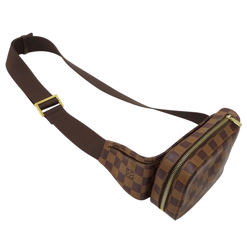 Louis Vuitton Bag Damier Body Waist Geronimos Brown — view 4