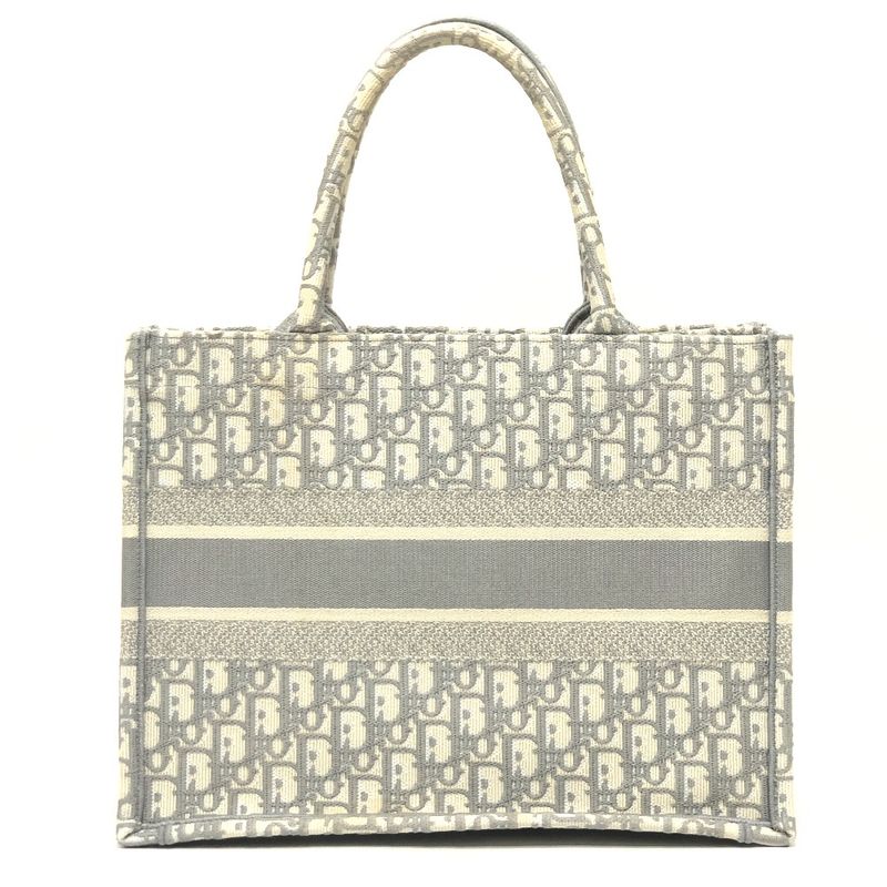 Dior Tote Bag Book Medium Canvas Gray — view 2