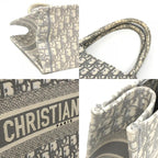 Dior Tote Bag Book Medium Canvas Gray — view 7