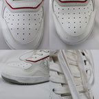 Dior Sneakers High Cut Trotter Pattern White Red Size — view 7