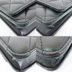 Chanel Chain Wallet Shoulder Bag Quilted Black Leather Coco — view 5