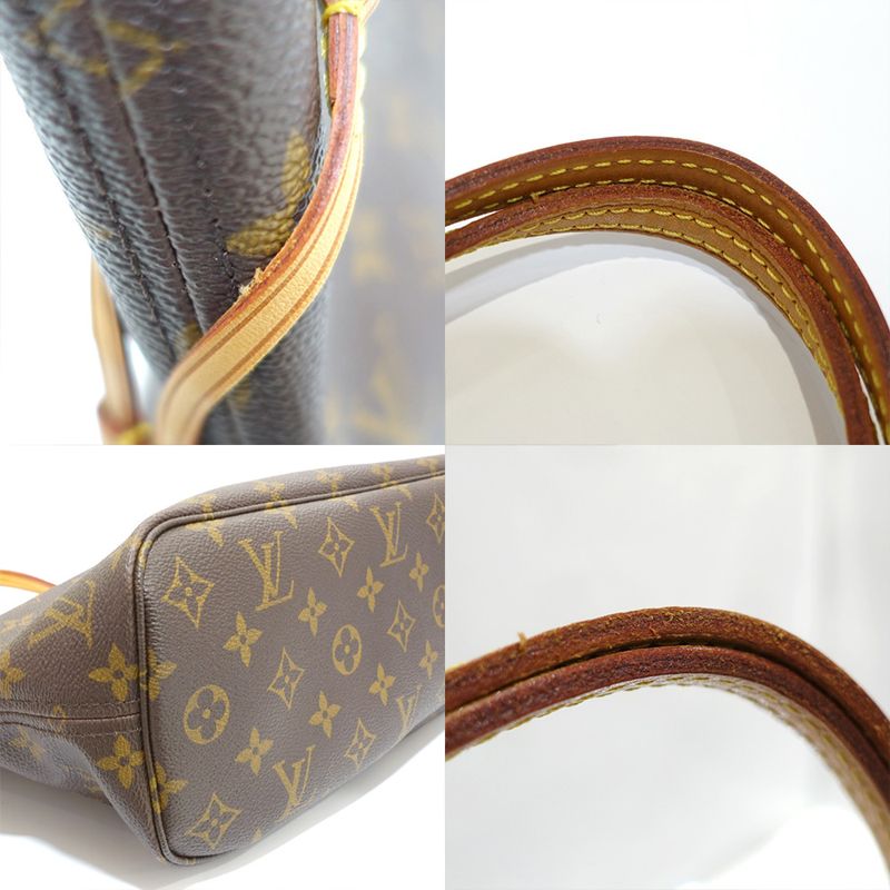 Louis Vuitton Neverfull PM Monogram Mb0038 Brown Gdhardware Tote — view 9