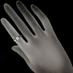 Chanel Quilted Diamond 030 CT F-Vvs 1 Ring Pt950 47 — view 7