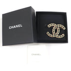Chanel B23 B Brooch Gold Black Pink And Storage Bag — view 3