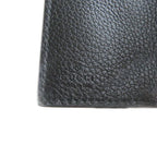 Gucci Leather Embossed Logo Compact Wallet Trifold Black — view 8