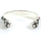Gucci cat Head AG 925 Arabesque Double G Le Marche Des Merveilles Bangle — view 5