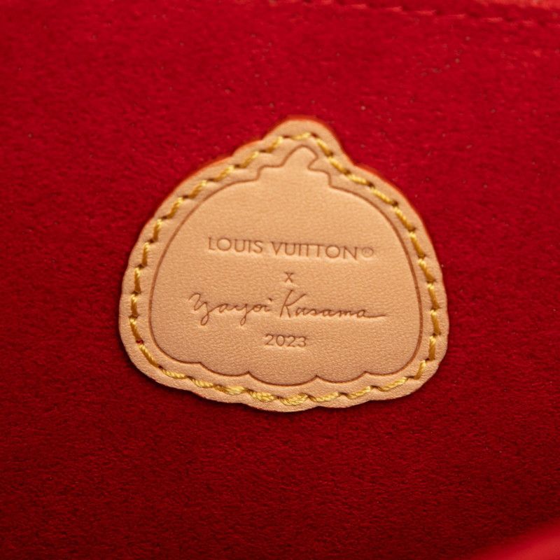 Louis Vuitton Yayoi Kusama Monogram Sac Dauphine MM Chain Handbag — view 5