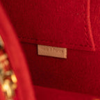 Louis Vuitton Yayoi Kusama Monogram Sac Dauphine MM Chain Handbag — view 6