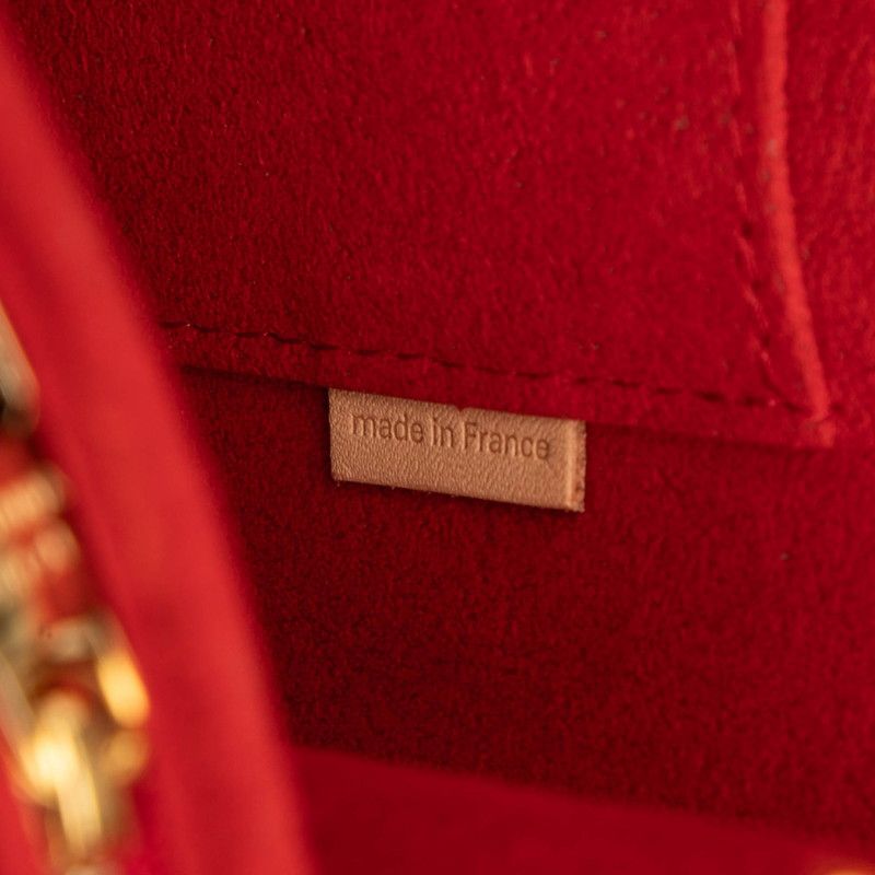 Louis Vuitton Yayoi Kusama Monogram Sac Dauphine MM Chain Handbag — view 6