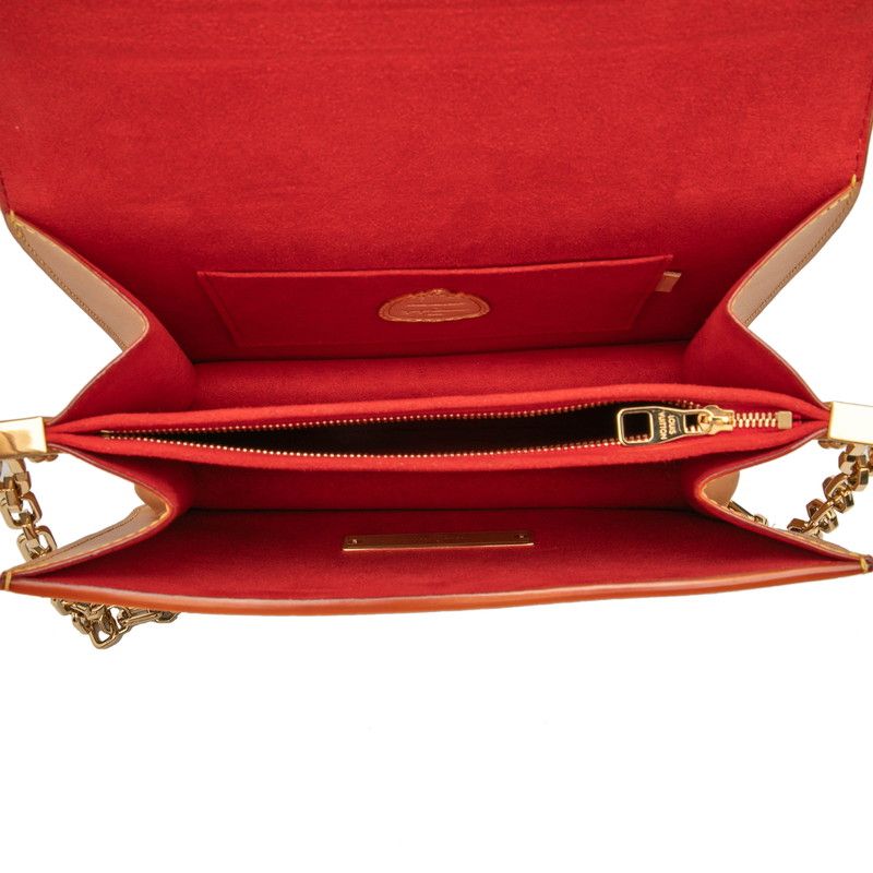 Louis Vuitton Yayoi Kusama Monogram Sac Dauphine MM Chain Handbag — view 4