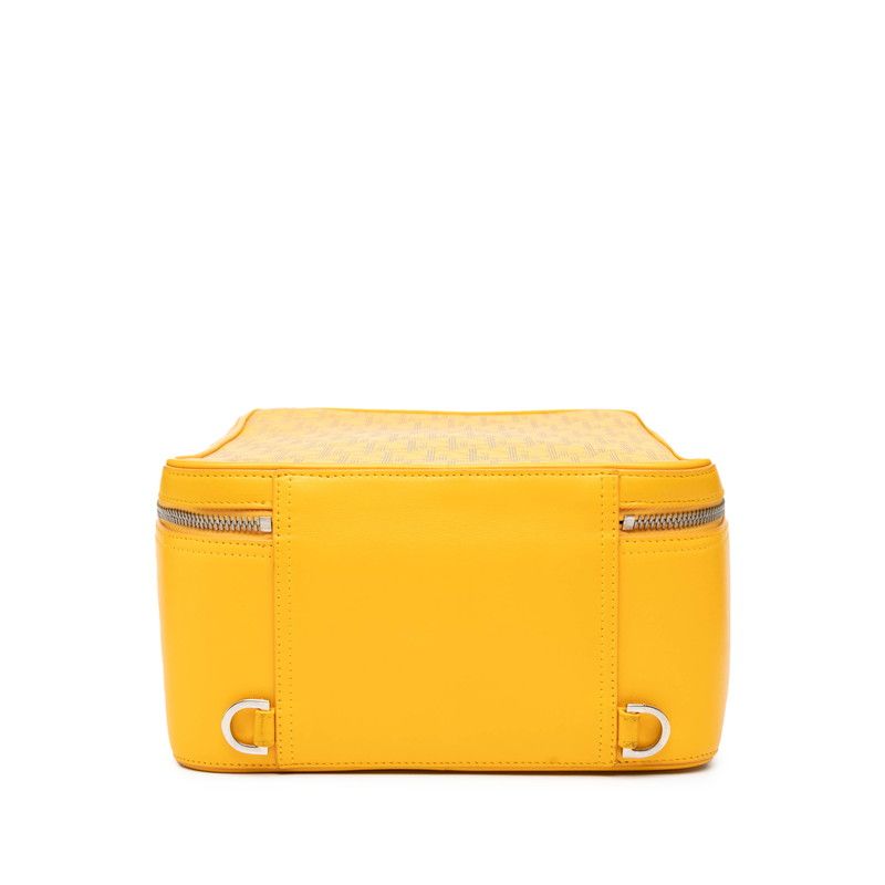 Dior Oblique World Tour Body Bag Sling Yellow Leather — view 3