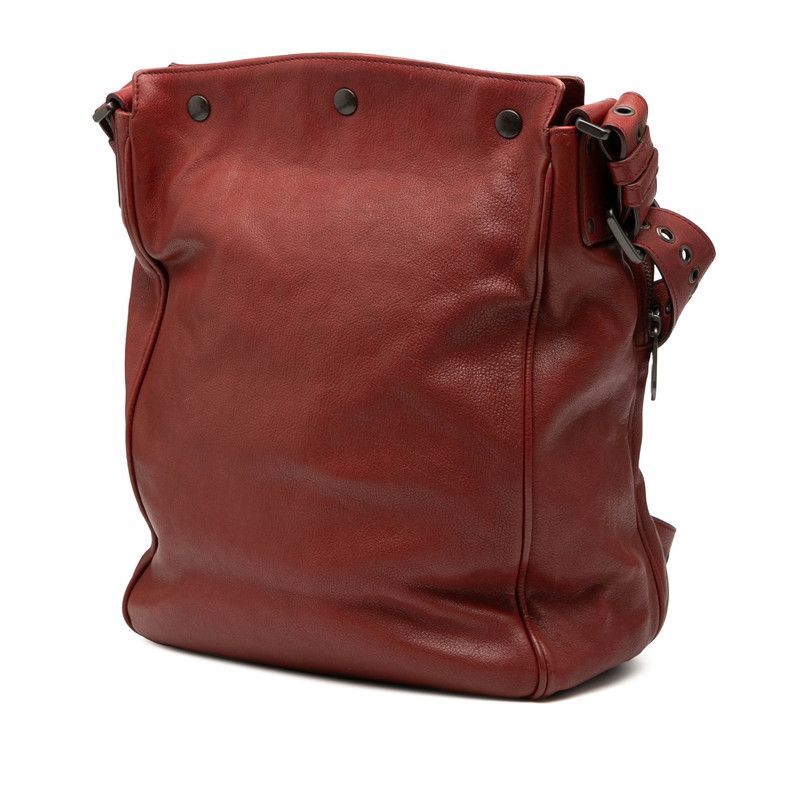 Bottega Veneta Intrecciato Red Leather — view 2