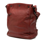 Bottega Veneta Intrecciato Red Leather — view 2