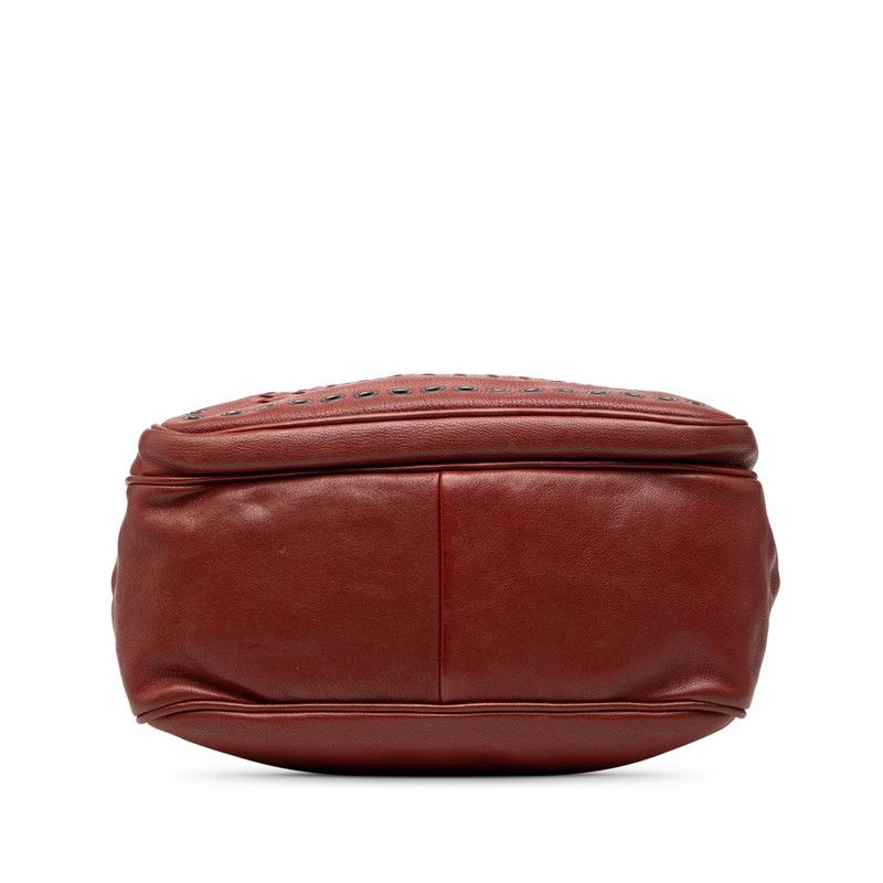 Bottega Veneta Intrecciato Red Leather — view 3