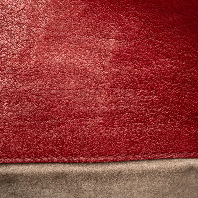 Bottega Veneta Intrecciato Red Leather — view 4