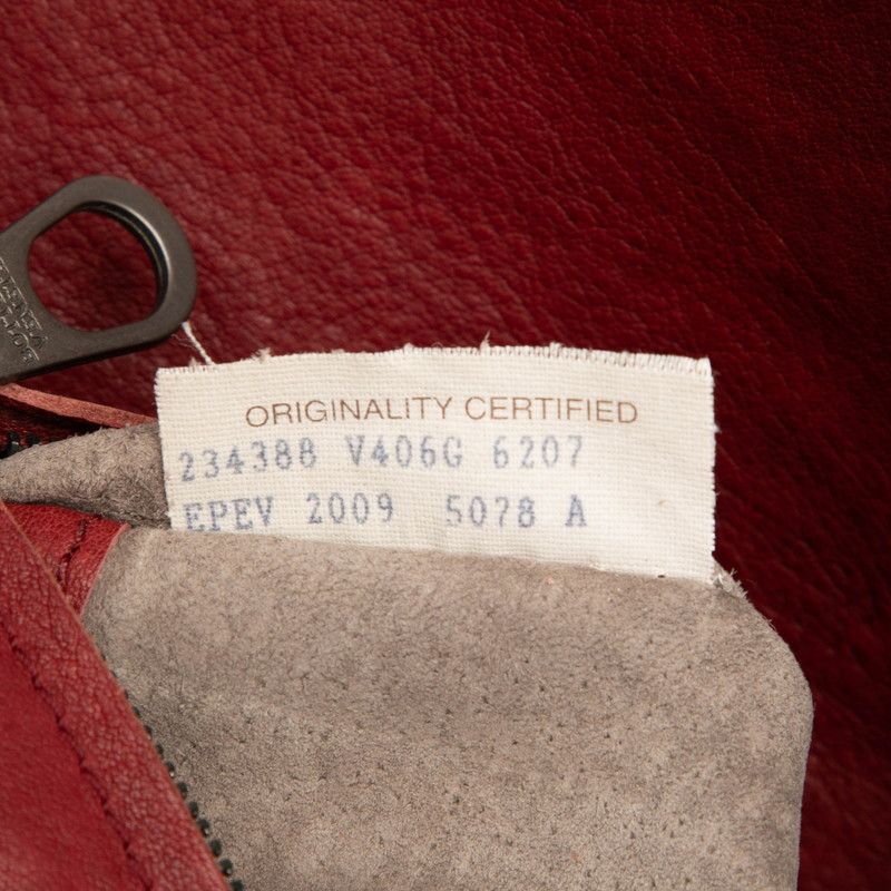 Bottega Veneta Intrecciato Red Leather — view 6